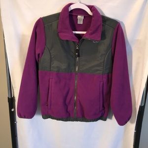 Champion ladies size L purple/grey jacket